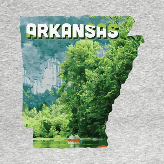 ARKANSAS state design / Arkansas lover by Anodyle